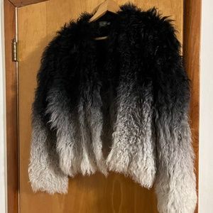 Cusp Neiman Marcus Lamb Fur Small Women’s Jacket Lamb Fur Free Ship